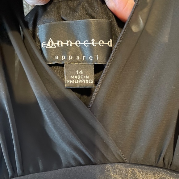 Connected Aparel Black halter Dress - Picture 2 of 5